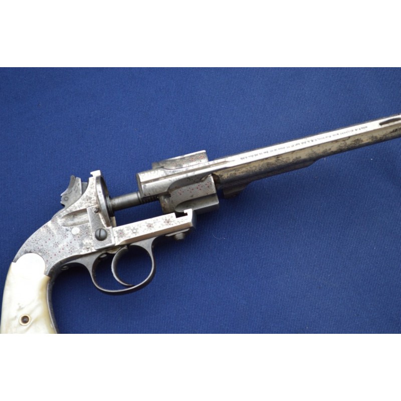 Handguns MERWIN HULBERT 4é Mle 1883 REVOLVER 5.5 " SA/DA 44/40 GRAVURE D'USINE - US XIXè {PRODUCT_REFERENCE} - 28