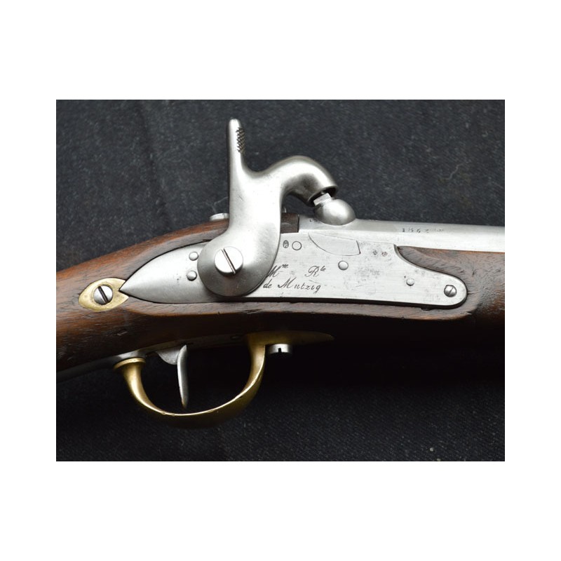 MOUSQUETON DE CAVALERIE MODELE 1822T MUTZIG 1842 Cal 17.8mm - FR Louis Philippe MOUSQUETON DE CAVALERIE MODELE 1822T MUTZIG 1842 Cal 17.8mm - FR Louis Philippe