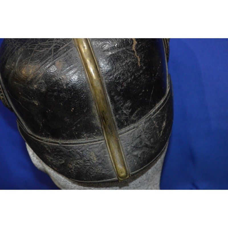 Militaria CASQUE A POINTE OFFICIER BATAILLON PIONNIER Mle 1871-99 - All Ier GM {PRODUCT_REFERENCE} - 4