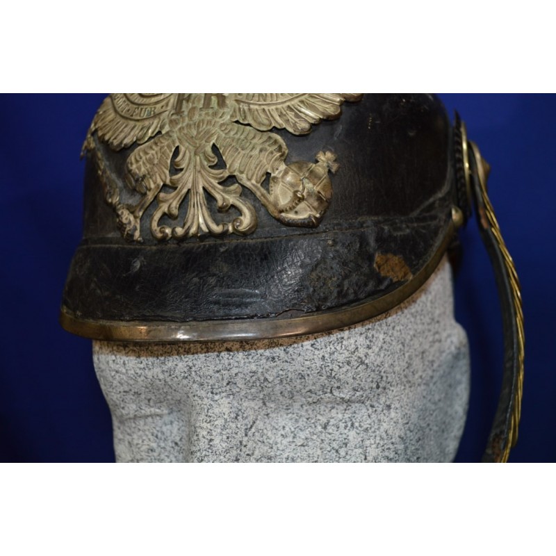 Militaria CASQUE A POINTE OFFICIER BATAILLON PIONNIER Mle 1871-99 - All Ier GM {PRODUCT_REFERENCE} - 16