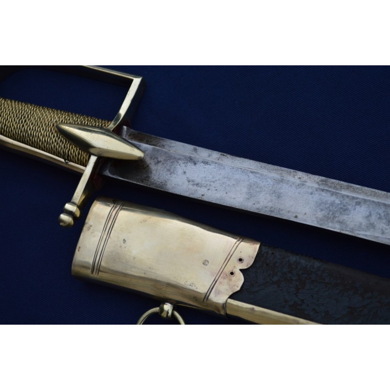 Armes Blanches SABRE CHASSEUR A PIED vers 1780 - FR Ancienne Monarchie {PRODUCT_REFERENCE} - 9