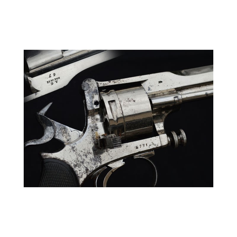 Handguns REVOLVER A SYSTÈME AS BREVETE Calibre 450 - BE XIXè {PRODUCT_REFERENCE} - 3