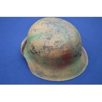 CASQUE LUFT Modèle 42 Cammouflé 3 tons  - ALL 2nd GM