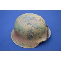 CASQUE LUFT Modèle 42 Cammouflé 3 tons  - ALL 2nd GM