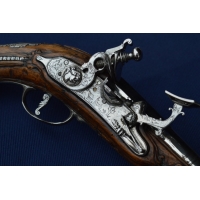 Armes de Poing PISTOLET LEVANTIN A LA CHENAPAN Calibre 12,5mm - IT XVIIIè {PRODUCT_REFERENCE} - 2