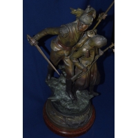 ANTIQUITES GRAND REGUL GUERRE IInd Empire 1870 CAVALIER ZOUAVE - FR IIIè Rép {PRODUCT_REFERENCE} - 8