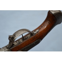 Armes de Poing PISTOLET SILEX 2 CANONS TOURNANTS VERS 1680 - FR Ancien Régime Louis XIV {PRODUCT_REFERENCE} - 14