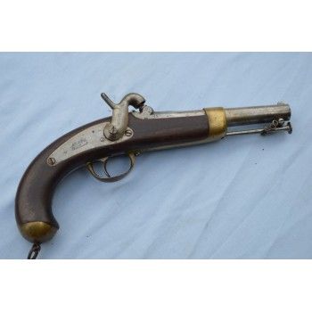 PISTOLET DE MARINE Mle 1849 MANUFACTURE DE CHATELLERAULT Calibre 15,2mm - France Seconde République