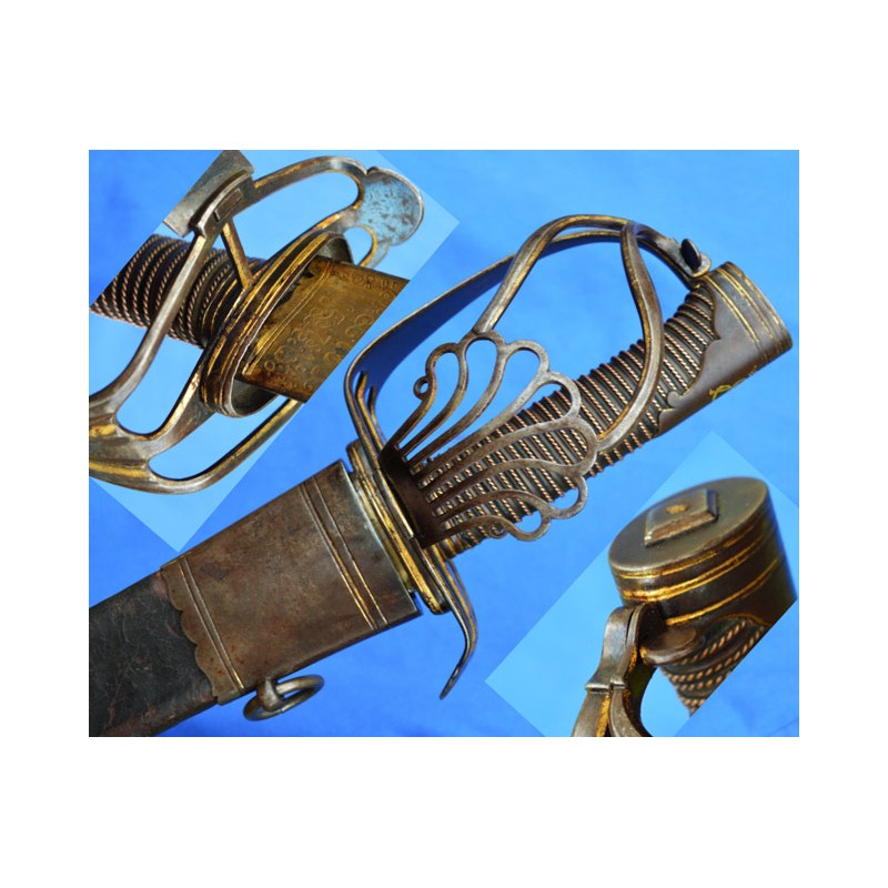SABRE OFFICIER CAVALERIE DE LA MARECHAUSSEE ROYALE - France Louis XVI SABRE OFFICIER CAVALERIE DE LA MARECHAUSSEE ROYALE - France Louis XVI