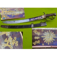 Armes et Objets de Marine SABRE OFFICIER DE LA MARINE ROYALE - France Louis XVI {PRODUCT_REFERENCE} - 3