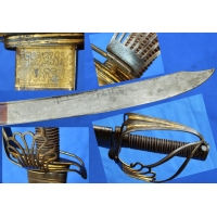 Armes et Objets de Marine SABRE OFFICIER DE LA MARINE ROYALE - France Louis XVI {PRODUCT_REFERENCE} - 4