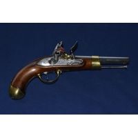 PISTOLET MARINE A SILEX AN XIII TULLE 1813 - FR XIXè