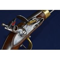 PISTOLET MARINE A SILEX AN XIII TULLE 1813 - FR XIXè