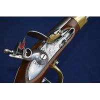 PISTOLET MARINE A SILEX AN XIII TULLE 1813 - FR XIXè