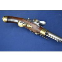 PISTOLET MARINE A SILEX AN XIII TULLE 1813 - FR XIXè