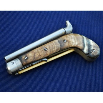 COUTEAU PISTOLET A PRCUSSION - BE XIXè