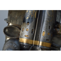 Catalogue Magasin FUSIL DE CHASSE DOUBLE A SILEX  BOUTET A VERSAILLES  MONTURE EN ARGENT 1798 - 1809 - FRANCE Consulat - Premier