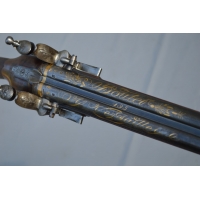 Catalogue Magasin FUSIL DE CHASSE DOUBLE A SILEX  BOUTET A VERSAILLES  MONTURE EN ARGENT 1798 - 1809 - FRANCE Consulat - Premier