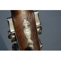 Catalogue Magasin FUSIL DE CHASSE DOUBLE A SILEX  BOUTET A VERSAILLES  MONTURE EN ARGENT 1798 - 1809 - FRANCE Consulat - Premier
