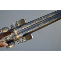 Catalogue Magasin FUSIL DE CHASSE DOUBLE A SILEX  BOUTET A VERSAILLES  MONTURE EN ARGENT 1798 - 1809 - FRANCE Consulat - Premier