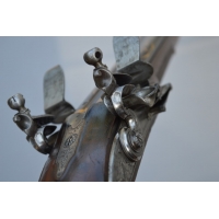 Catalogue Magasin FUSIL DE CHASSE DOUBLE A SILEX  BOUTET A VERSAILLES  MONTURE EN ARGENT 1798 - 1809 - FRANCE Consulat - Premier