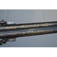 Catalogue Magasin FUSIL DE CHASSE DOUBLE A SILEX  BOUTET A VERSAILLES  MONTURE EN ARGENT 1798 - 1809 - FRANCE Consulat - Premier