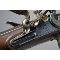 Catalogue Magasin FUSIL DE CHASSE DOUBLE A SILEX  BOUTET A VERSAILLES  MONTURE EN ARGENT 1798 - 1809 - FRANCE Consulat - Premier