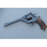 Catalogue Magasin WEBLEY FOSBERY Semi Auto REVOLVER Modèle 1903 TARGET en VALISE CUIR & Accessoires  Calibre 455 - GB début 20è 