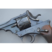 Catalogue Magasin WEBLEY FOSBERY Semi Auto REVOLVER Modèle 1903 TARGET en VALISE CUIR & Accessoires  Calibre 455 - GB début 20è 