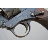 Catalogue Magasin WEBLEY FOSBERY Semi Auto REVOLVER Modèle 1903 TARGET en VALISE CUIR & Accessoires  Calibre 455 - GB début 20è 