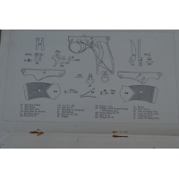 Catalogue Magasin WEBLEY FOSBERY Semi Auto REVOLVER Modèle 1903 TARGET en VALISE CUIR & Accessoires  Calibre 455 - GB début 20è 