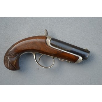 PISTOLET DERINGER WILLIAMSON PREMIER MODELE GRAVER 1866 Calibre 41 RF - US XIXè