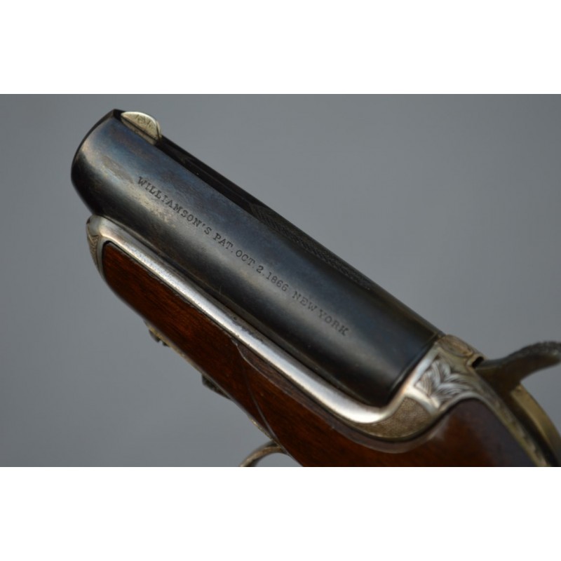 Armes de Poing PISTOLET DERRINGER WILLIAMSON PREMIER MODELE GRAVER 1866 Calibre 41 RF - US XIXè {PRODUCT_REFERENCE} - 7