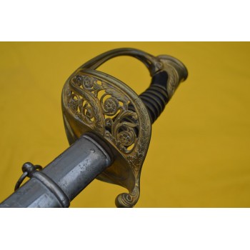 SABRE D'OFFICIER SUPERIEUR ETAT MAJOR Modèle 1855 CHATELLERAULT - France second Empire