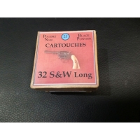 Cartouches anciennes de collection XIXÈ  32   Smith & Wesson   LONG    BOITE DE 25 CARTOUCHES MUNITIONS PN {PRODUCT_REFERENCE} -