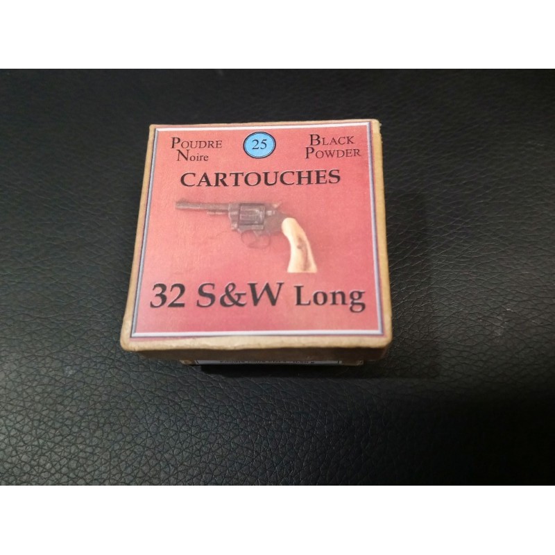 CALIBRE 32 SMITH & WESSON LONGUE BOITE DE CARTOUCHES MUNITIONS DE RECHARGEMENT PN CALIBRE 32 SMITH & WESSON LONGUE BOITE DE CARTOUCHES MUNITIONS DE RECHARGEMENT PN