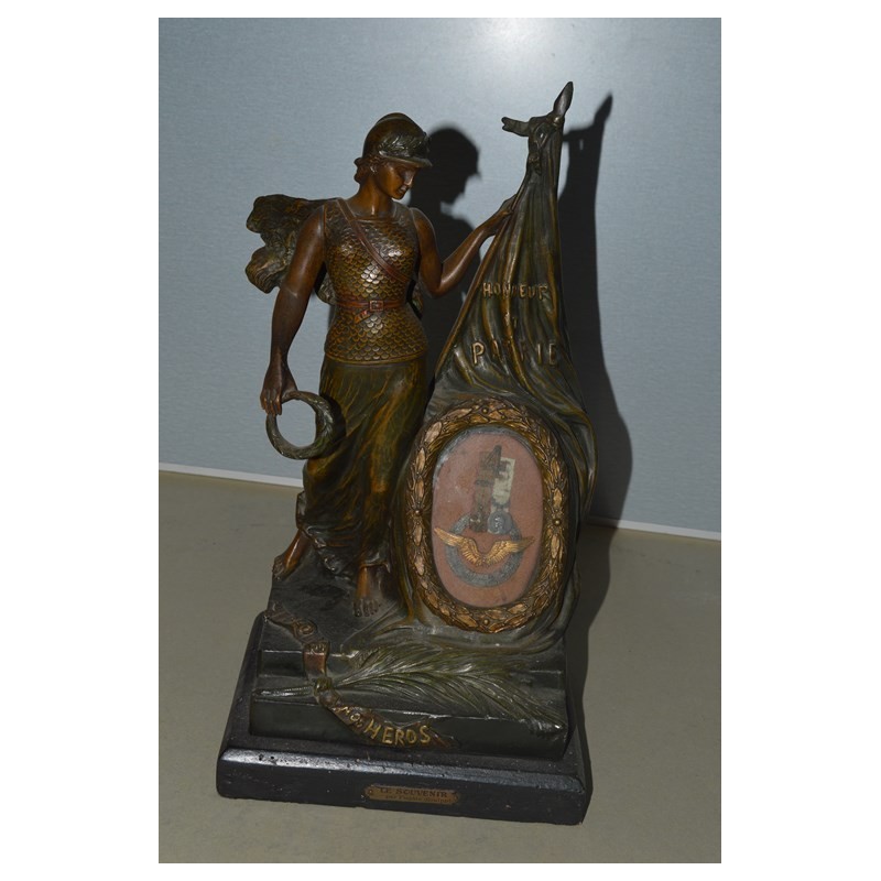 Divers Bronze ALA VICTOIRE 14 18 GLOIRE ET PATRIE A NOS HEROS {PRODUCT_REFERENCE} - 1