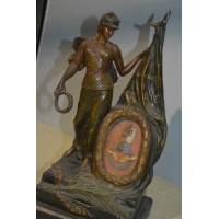 Militaria Bronze ALA VICTOIRE 14 18 GLOIRE ET PATRIE A NOS HEROS {PRODUCT_REFERENCE} - 7