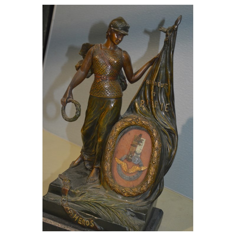 Divers Bronze ALA VICTOIRE 14 18 GLOIRE ET PATRIE A NOS HEROS {PRODUCT_REFERENCE} - 7