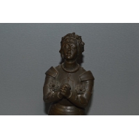 Divers BRONZE Jeanne D'Arc signé NOEE {PRODUCT_REFERENCE} - 3