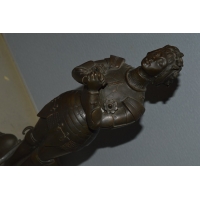 Divers BRONZE Jeanne D'Arc signé NOEE {PRODUCT_REFERENCE} - 5