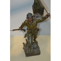 ANTIQUITES REGULE POILU SOLDAT 14 18 {PRODUCT_REFERENCE} - 7