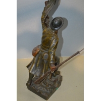 ANTIQUITES REGULE POILU SOLDAT 14 18 {PRODUCT_REFERENCE} - 8