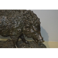 Divers BRONZE ANIMALIER SANGLIER PAR FRATIN - France XIXe {PRODUCT_REFERENCE} - 10