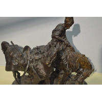 Divers BRONZE RUSSE COSAQUE APRES DE COMBAT Evgeni Alexandrovich LANCERAY (1848-1886) par CHOPIN - France XIXè {PRODUCT_REFERENC