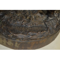 Divers BRONZE RUSSE COSAQUE APRES DE COMBAT Evgeni Alexandrovich LANCERAY (1848-1886) par CHOPIN - France XIXè {PRODUCT_REFERENC