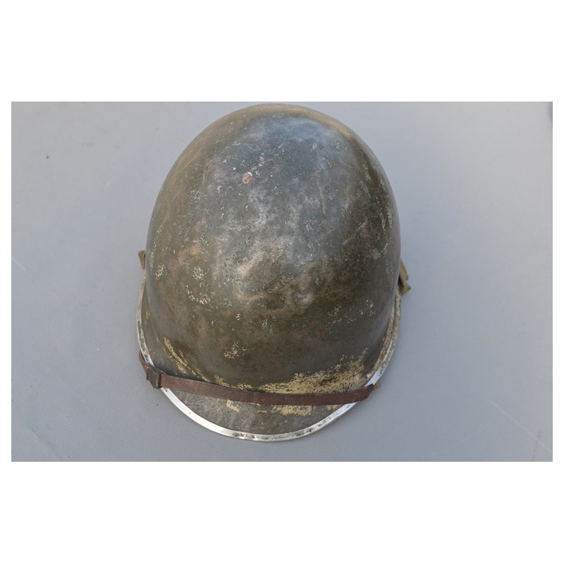 CASQUE US M1 A1 1er type Peint BLANC – US 2nd GM CASQUE US M1 A1 1er type Peint BLANC – US 2nd GM