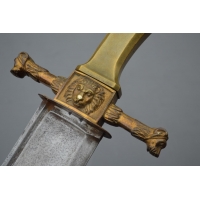 Armes Blanches IMPOSANT et LARGE SABRE DE SAPEURS DES REGIMENTS SUISSES  - France RESTAURATION 1815 - 1830 {PRODUCT_REFERENCE} -