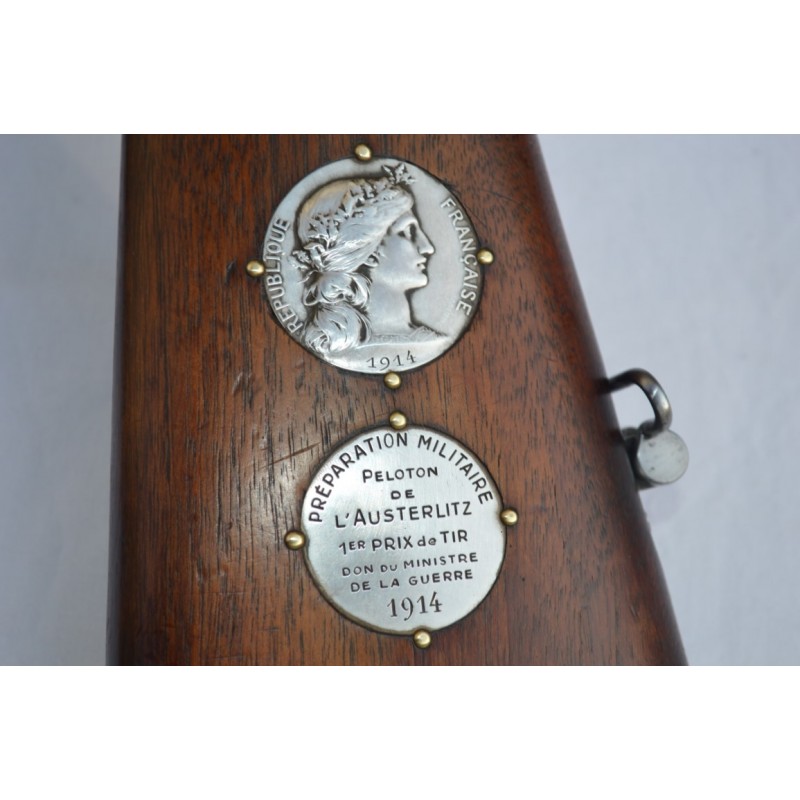 FUSIL LEBEL PRIX DE TIR Préparation militaire 1914 PELOTON DE L'AUSTERLISTZ MAT1905 Cal 8mm - France 1er GM FUSIL LEBEL PRIX DE TIR Préparation militaire 1914 PELOTON DE L'AUSTERLISTZ MAT1905 Cal 8mm - France 1er GM