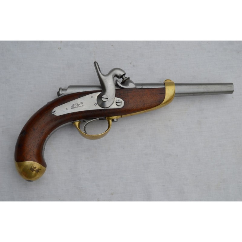 PISTOLET ESSAI MANCEAUX VIEILLARD 1862 Mre Imp Châtellerault Calibre 12.5mm - France Second Empire PISTOLET ESSAI MANCEAUX VIEILLARD 1862 Mre Imp Châtellerault Calibre 12.5mm - France Second Empire